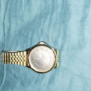 Gold stainless steel watch